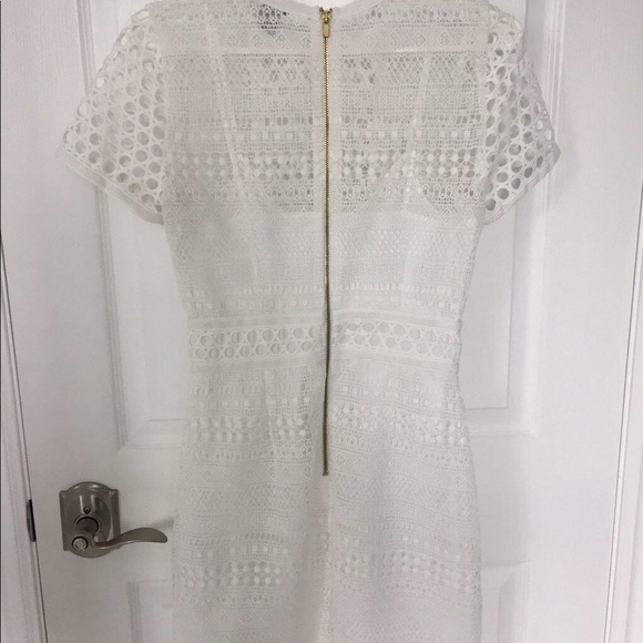 H&M White Mesh Dress - Picture 2 of 3
